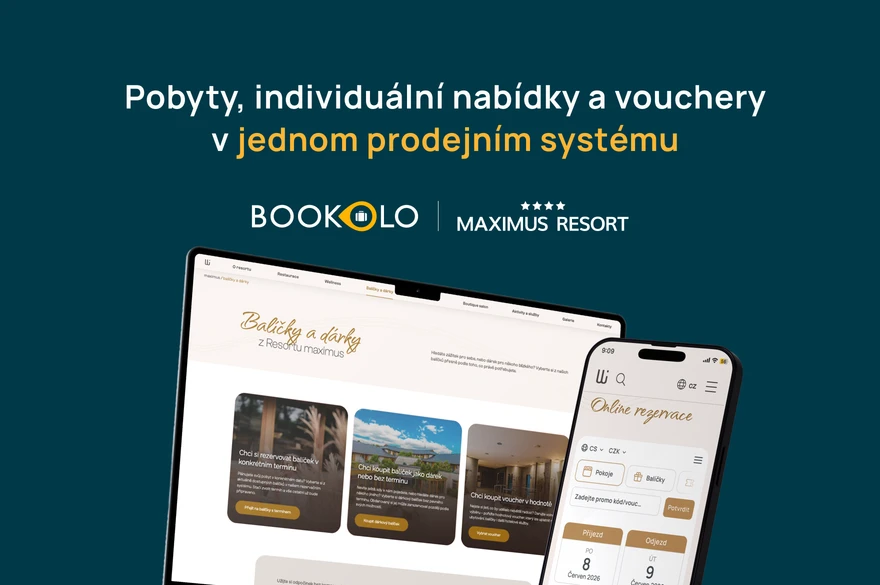 Jak Maximus Resort posílil přímý prodej díky Bookolo