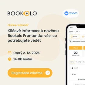 Klíčové informace k novému Bookolo Frontendu: vše, co potřebujete vědět