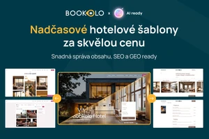 Hotelové šablony Bookolo: Váš nový web připravený na AI