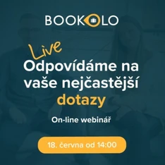 Bookolo live: Odpovídáme na vaše nejčastější dotazy 18. 6. 2024 od 14:00